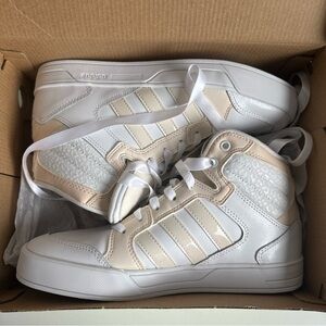 Adidas Neo Raleigh Mid W White Sneakers Size 7.5